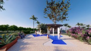 Render da área de lazer do Vale Verde 2